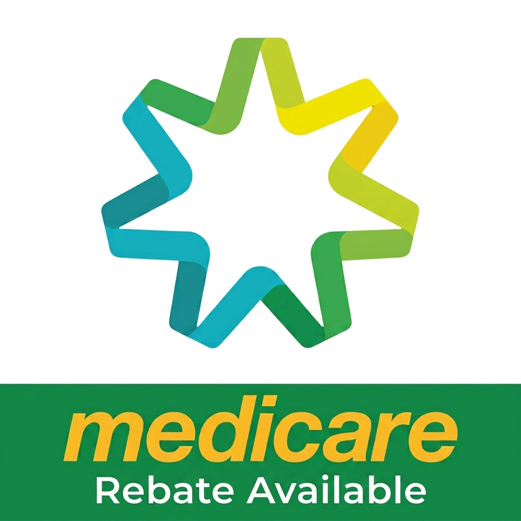 Medicare rebate available for eligible sessions